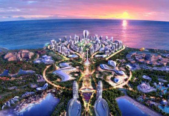 恒大海南?；◢u溫泉城項(xiàng)目 Evergrande Ocean Flower Island