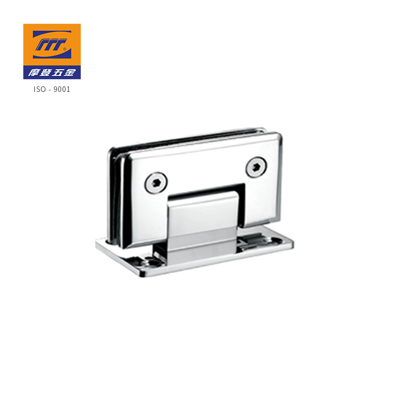 不銹鋼浴室夾  （斜邊圓角、90度單邊）｜MF-311F-CR(5mm)