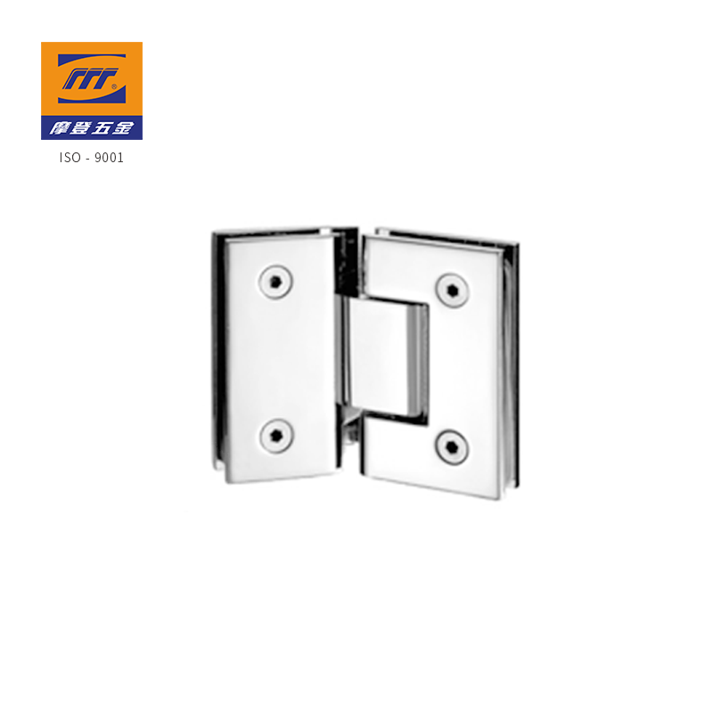 Shower Door Hinge (Straight Edge, 135-degree)｜MF-313E-CR(5mm)